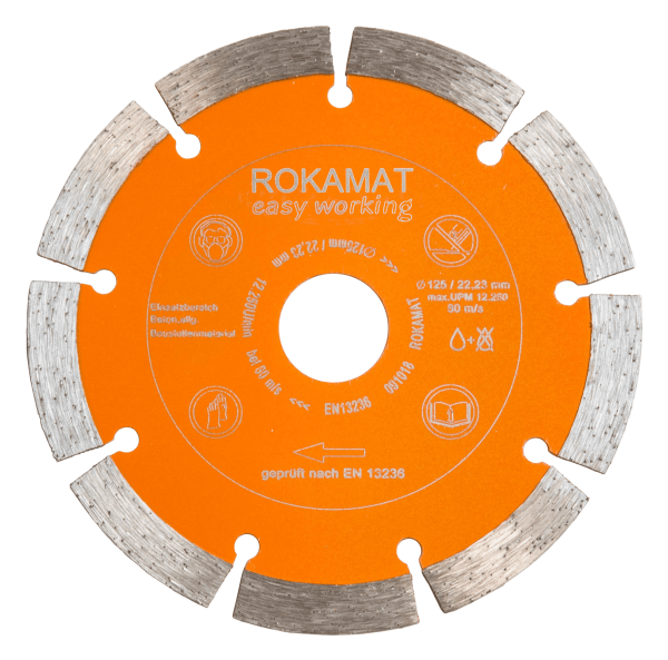 Rokamat Diamanttrennscheibe-Set ø125mm (3 Stk.) für Piranha Cutter